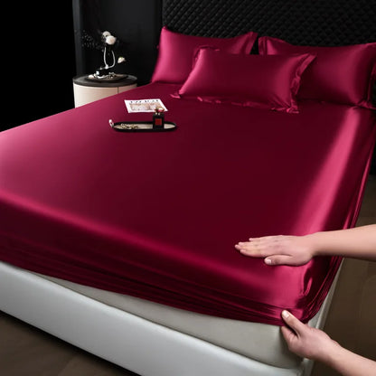 3-Piece Luxury Mulberry Silk Bed Sheet Set