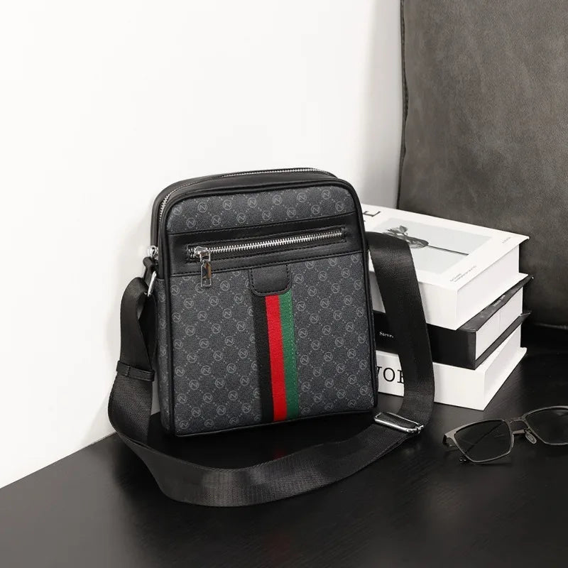 Square PU Leather Crossbody Bag