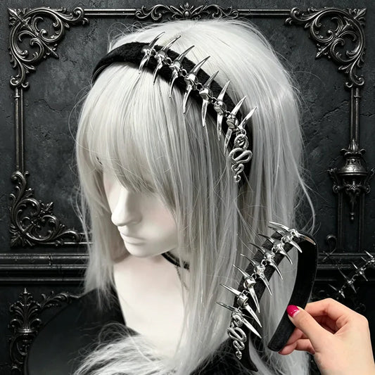 Skeleton Bone Gothic Headband