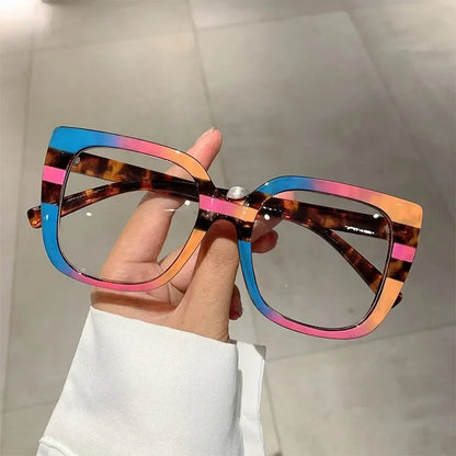 Retro Square Blue Light Glasses