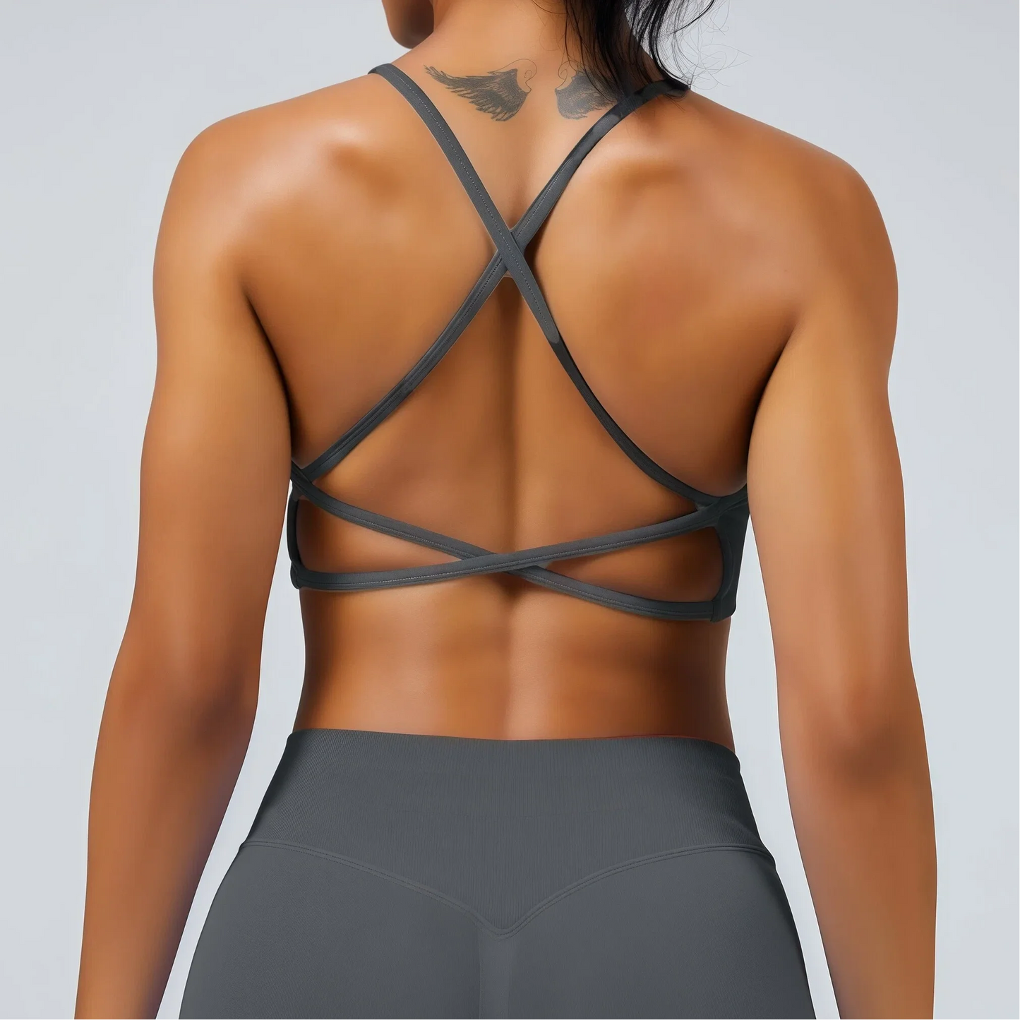 Histello Backless Cross Bra