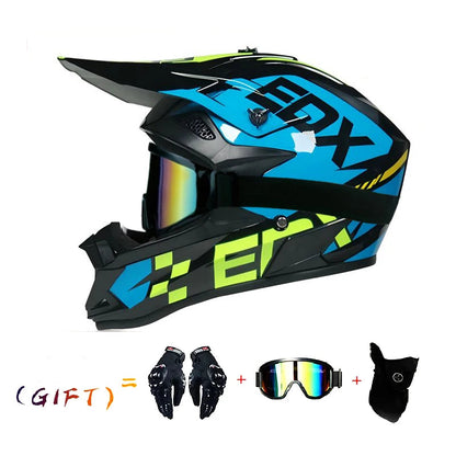 VGV Three-Piece Off-Road Motocross Helmet