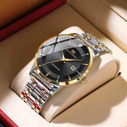 Luxury Rhinestone Men’s Watch