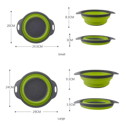 Collapsible Fruit Washing Basket