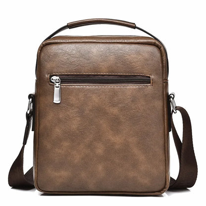Vintage PU Leather Messenger Bag