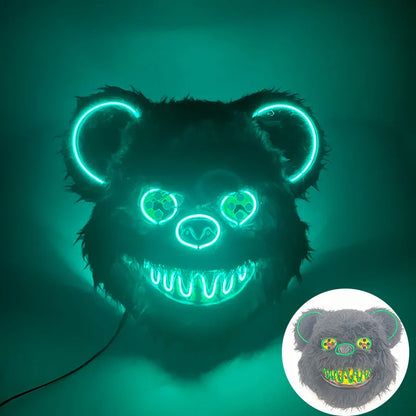 Glowing Bloody Animal Mask