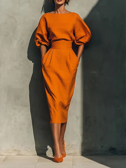 Pocket A-Line Dress