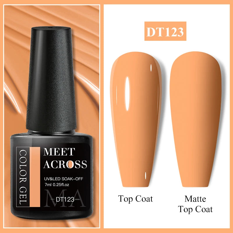 MEET ACROSS Matte Gel Polish