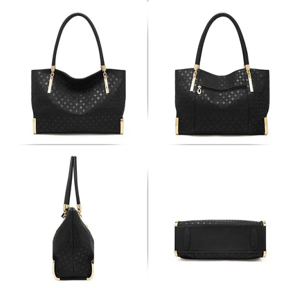 Foxer Sequined Leather Tote