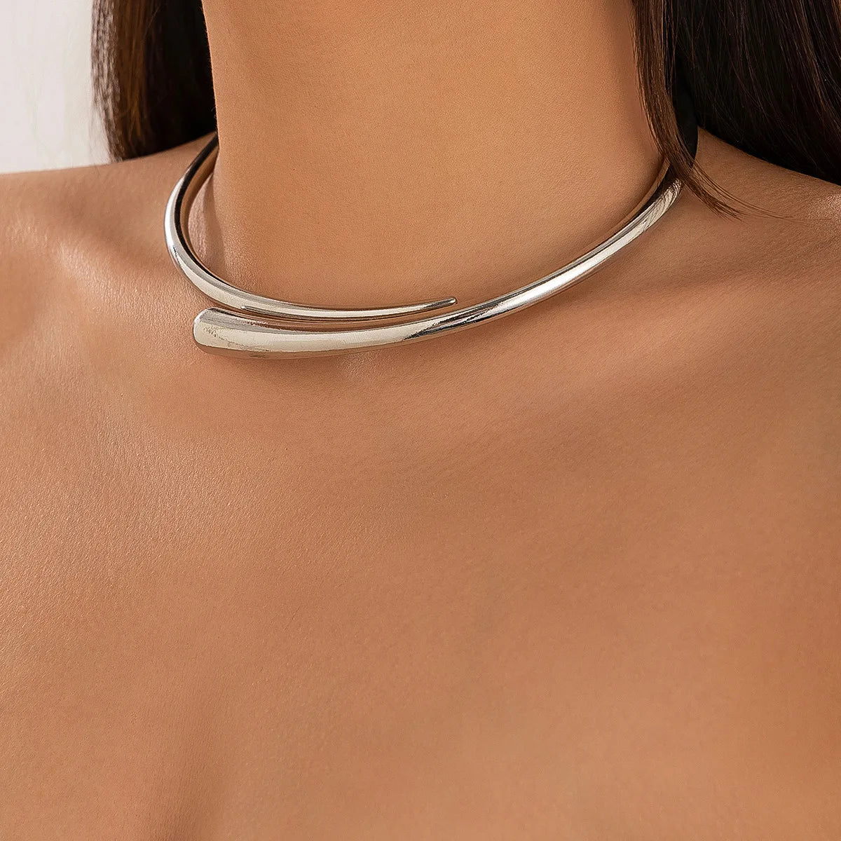 Geometric Metal Jewelry Set