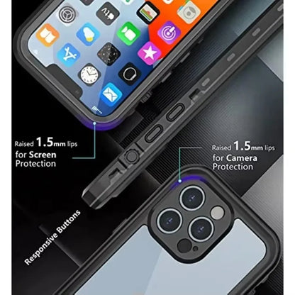 Full Body Waterproof Case for iPhone 15 Pro Max | 15 Pro | 14 Pro Max | 14 Pro | 13 Pro Max | 13 Pro