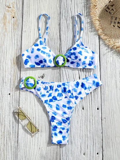 Printed Bikini Set
