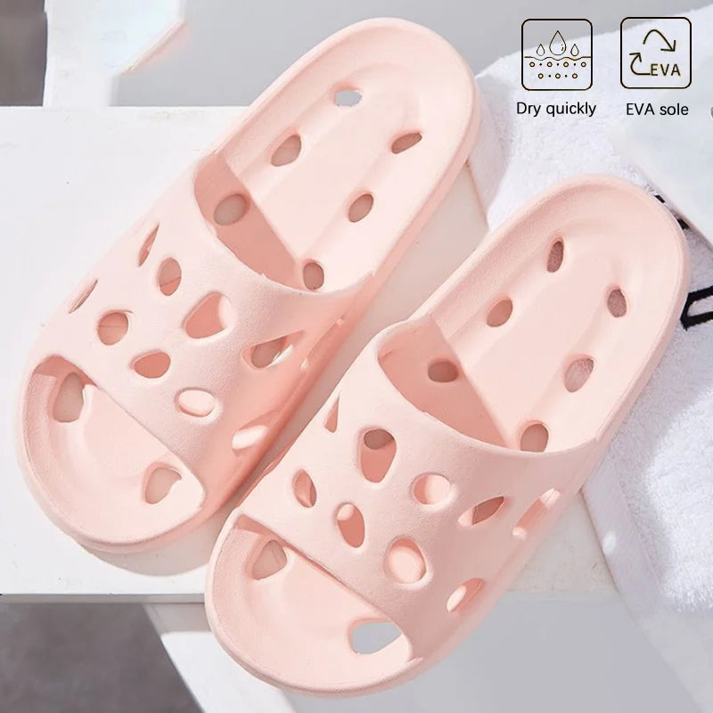 Bathroom House Cheese Flip Flops
