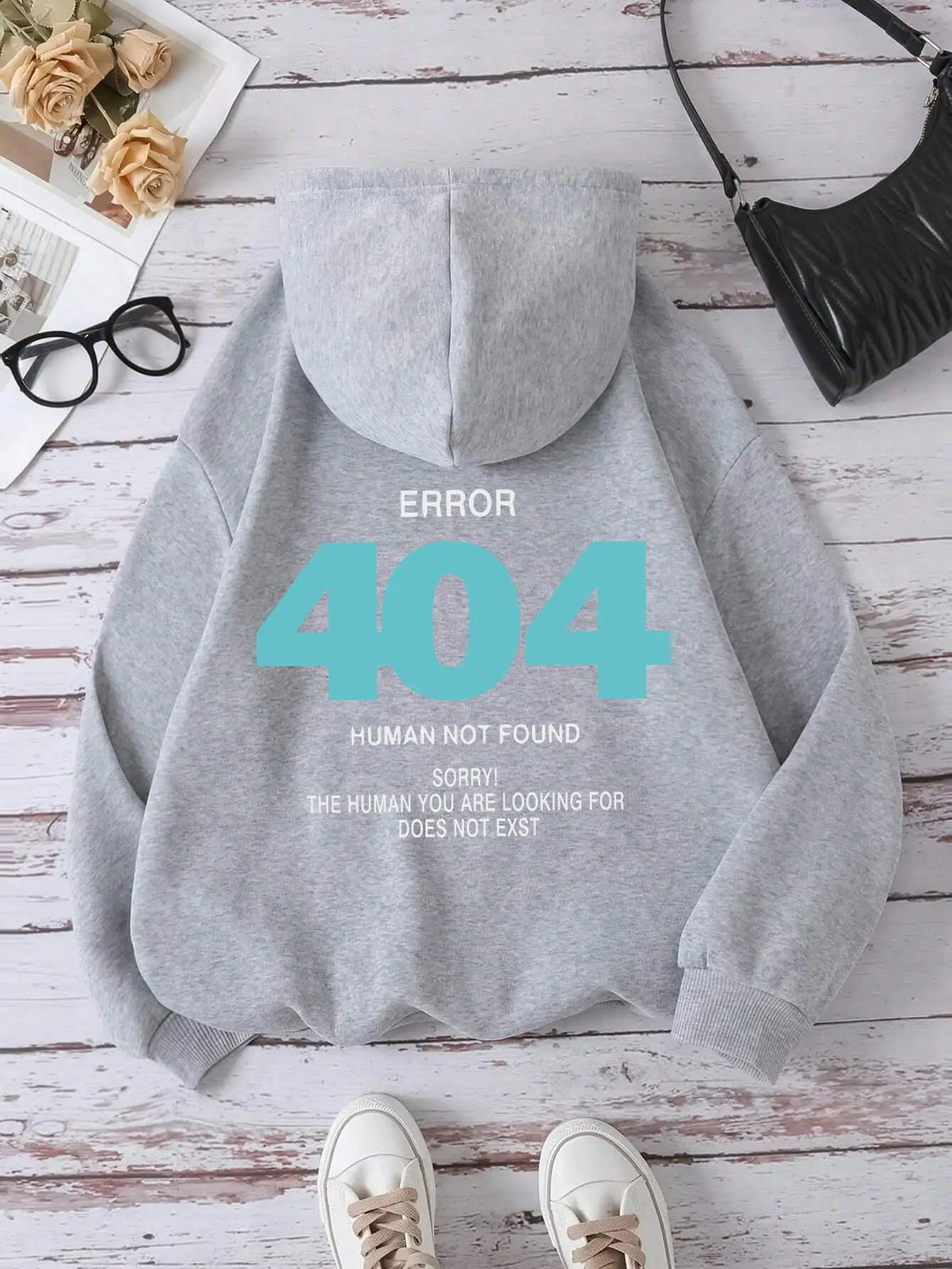 Fleece Graphic Pullover Hoodie