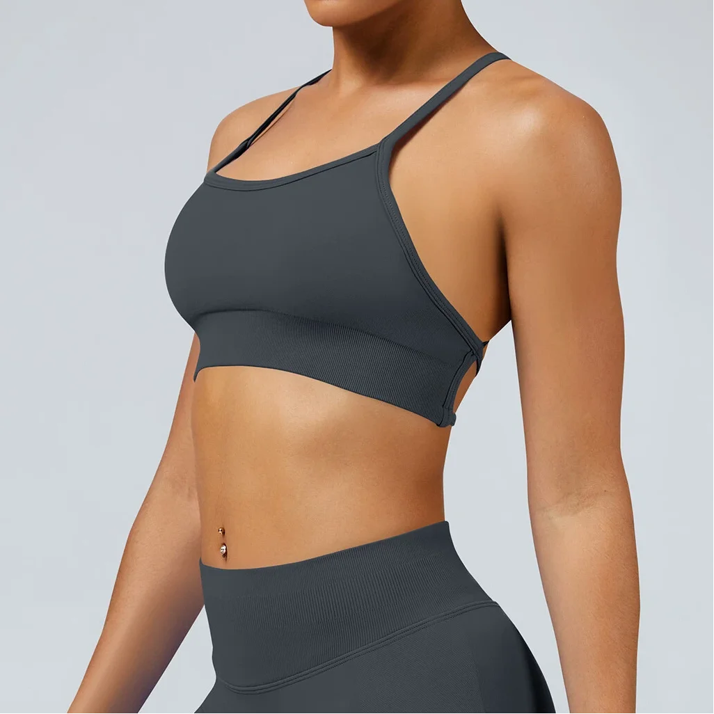 Histello Backless Cross Bra