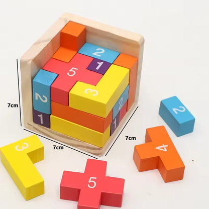 3D Cube Puzzle Toy