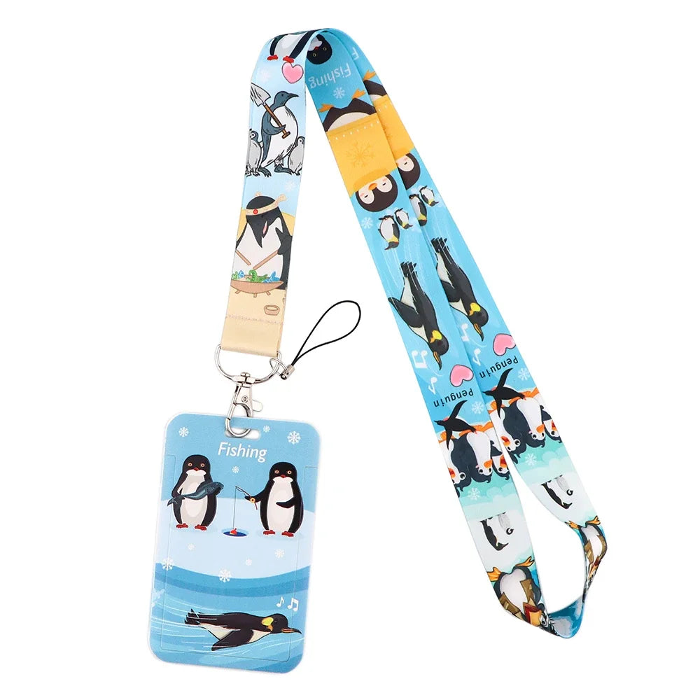 Sakura Cherry Blossoms Flower lanyard