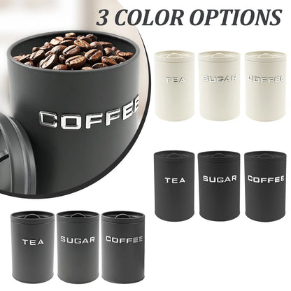 Metal Modern Style Storage Jar
