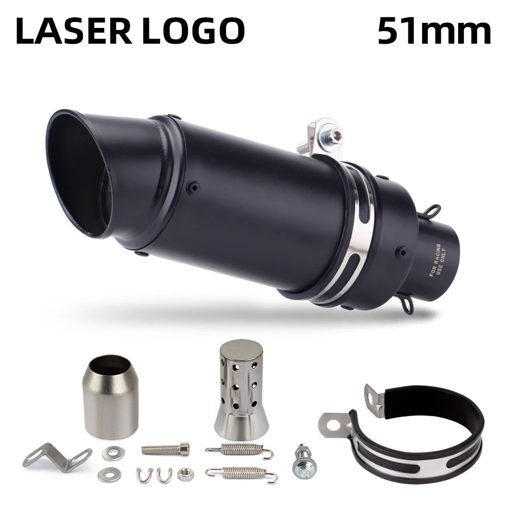 Universal 51mm GP-Project Racing Exhaust Muffler