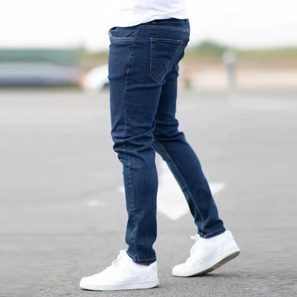 Stretch Jeans Street Casual Slim Trouser