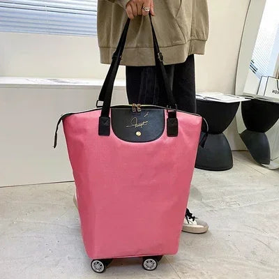Foldable Rolling Shopping Cart