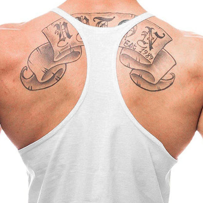 Y-Back Gym Tank Top Cotton