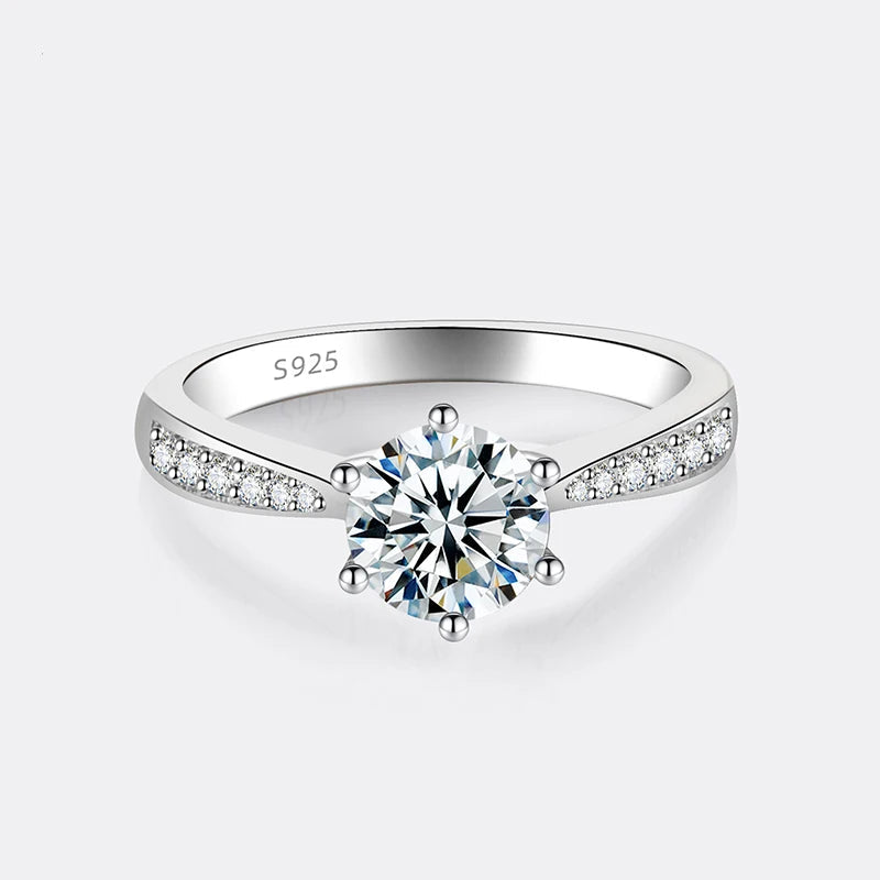 Geometric Moissanite Cocktail Ring