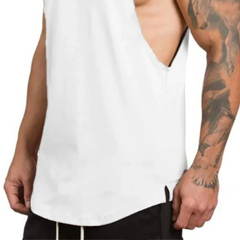 Summer Cotton Breathable Workout Tank