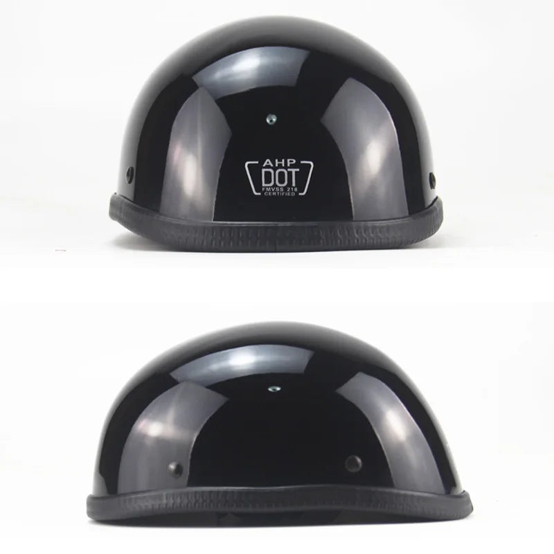 Retro ABS Thermoplastic Half Helmet