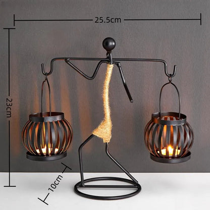 Abstract Candle Holder