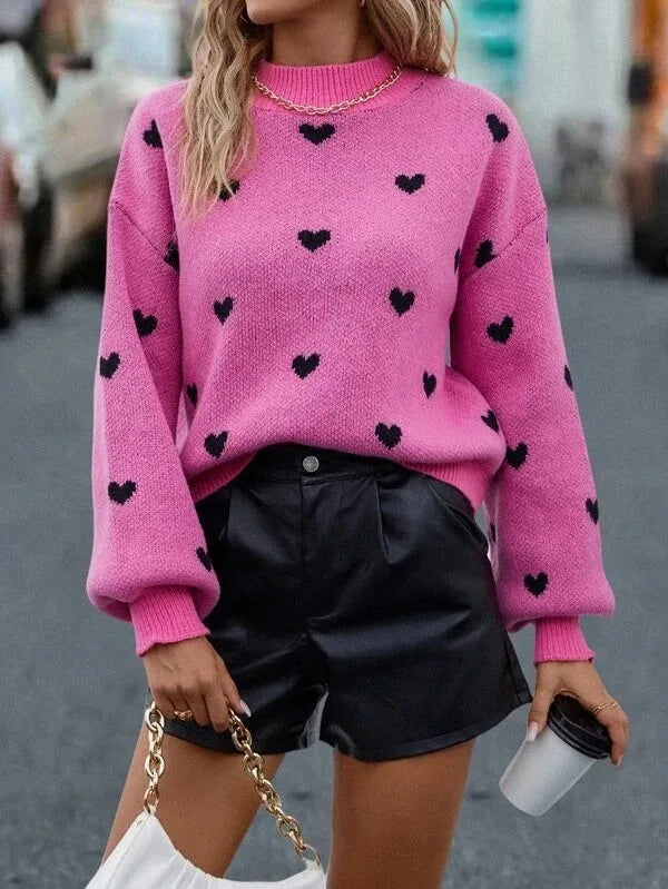 Flare Sleeve Pullover Sweater