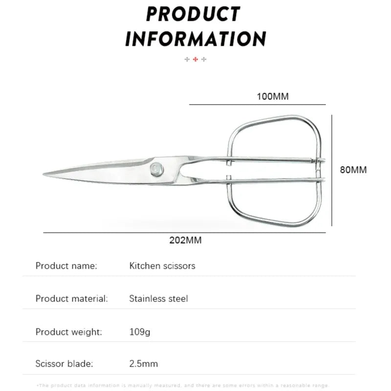 Stainless Steel Grill Scissors All