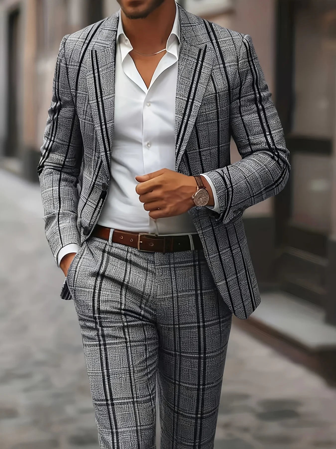 European American Style Business Suit