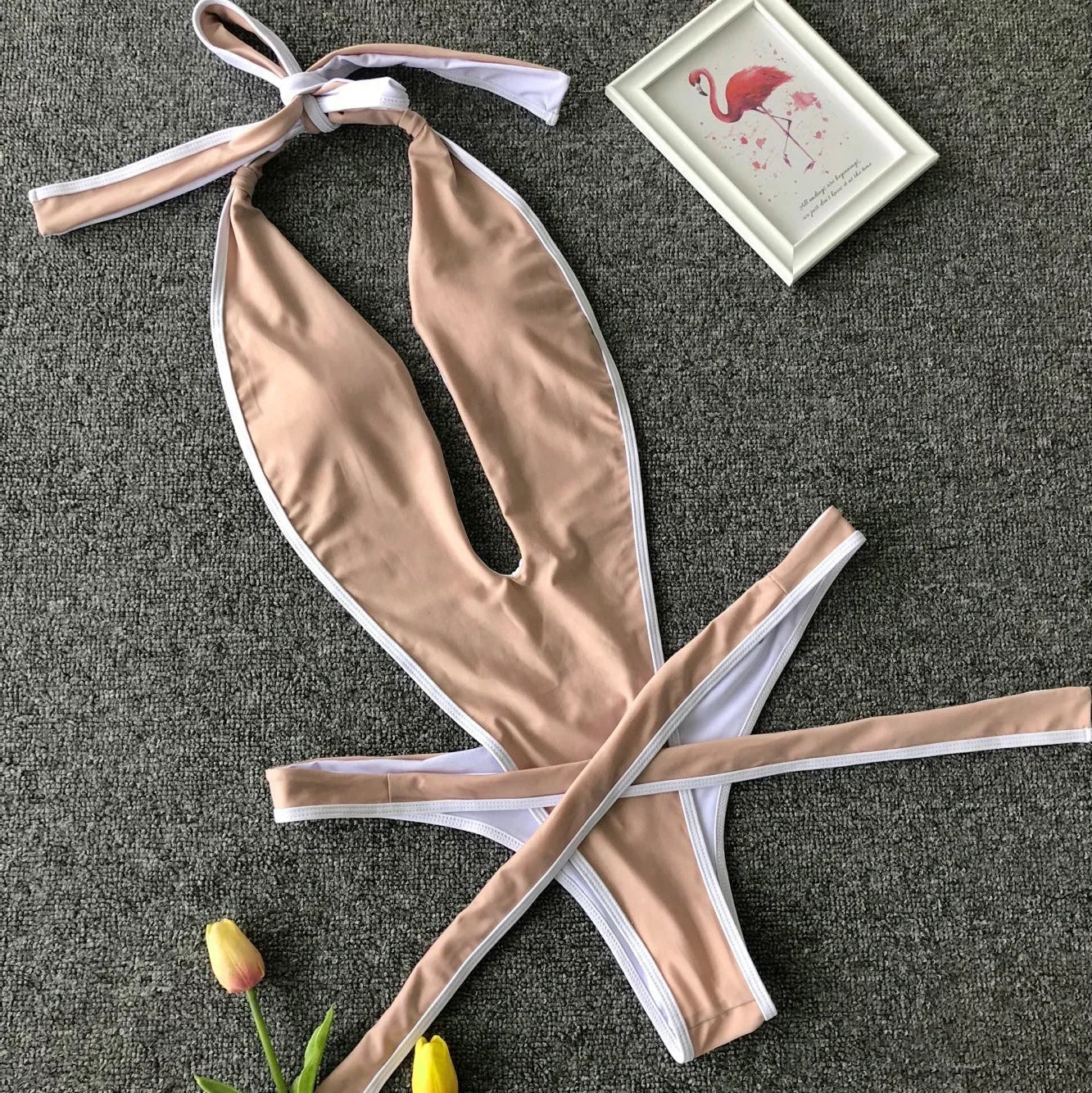 Halter Swim Onepiece