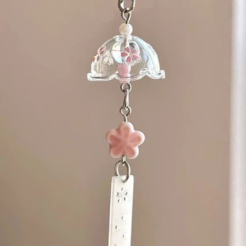 Cute Wind Chime Pendant Keyring