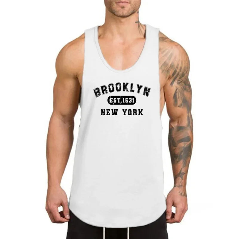 Summer Cotton Breathable Workout Tank