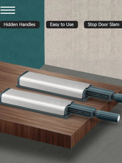 Push-to-Open Cabinet Hardware
