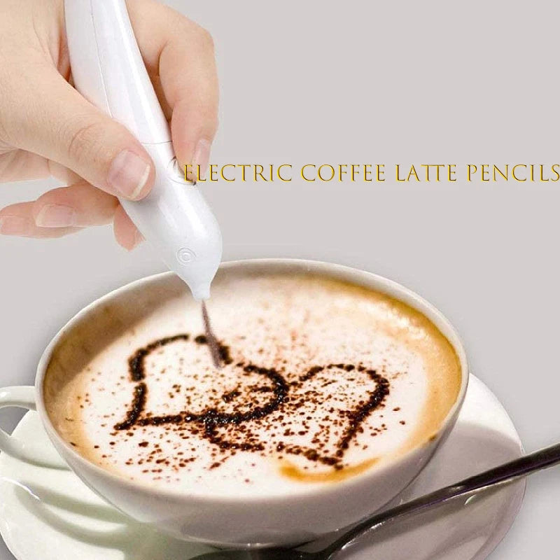 Portable Coffee Carving Pen