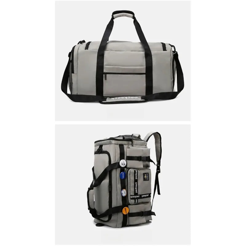 Waterproof Multi-Pocket Duffel Bag