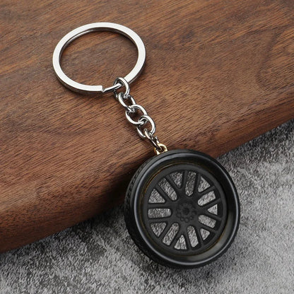 Creative Gear Head Keychain Speed