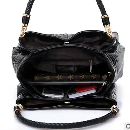 Crocodile Print Tote Bag
