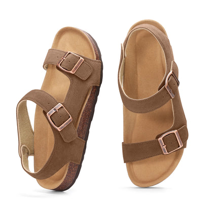 Smile Leather & Suede Clogs