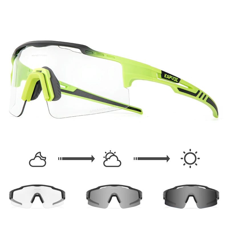 Photochromic Cycling Glasses