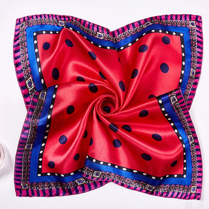 50cm Silk Square Satin Scarf