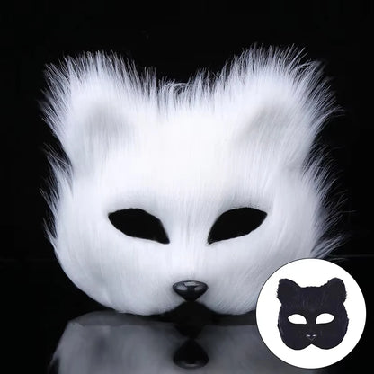 Fox Faux Fur Eye Mask