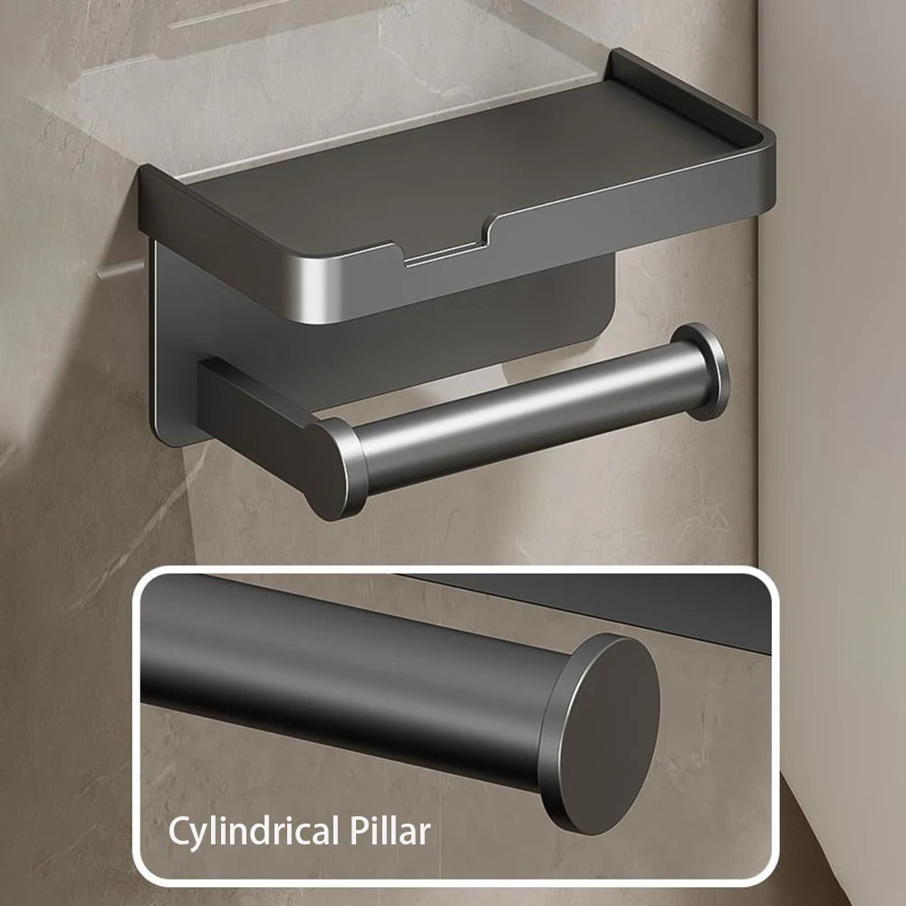 Aluminum Toilet Holder