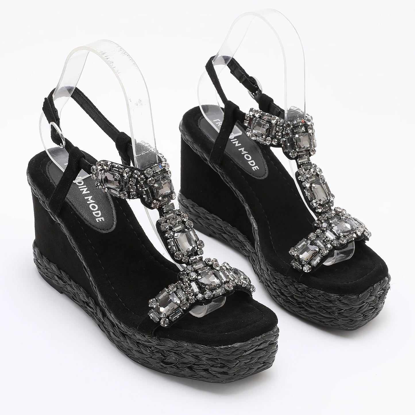 Crystal Flannel Wedges