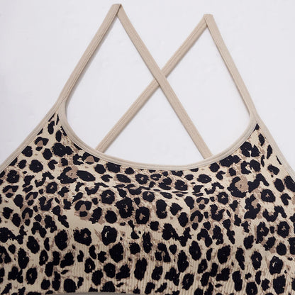 Seamless Workout Sets Strappy Sports