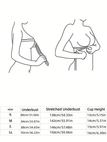 Wire-Free Seamless Push-Up Bra