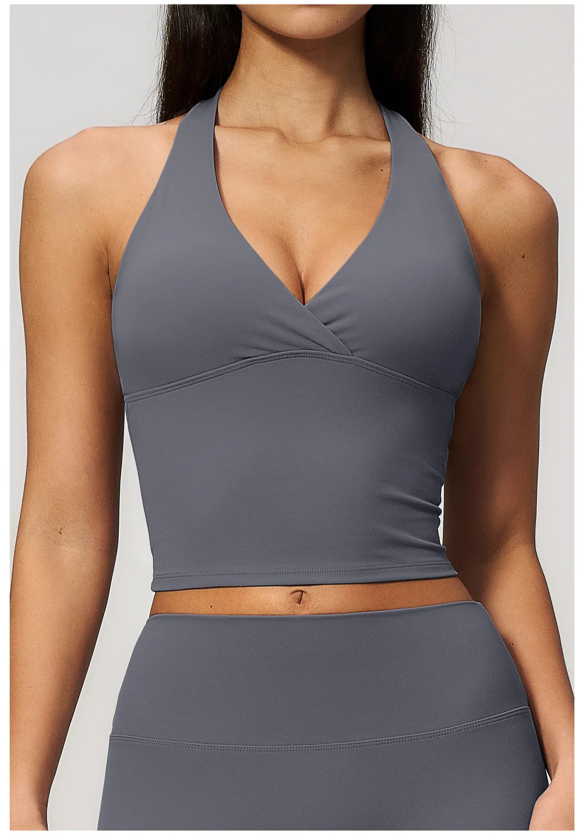 Hanging Neck Yoga Tops Sports